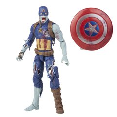 Колекційна фігура Зомбі Капітан Америка Marvel Legends Zombie Captain America