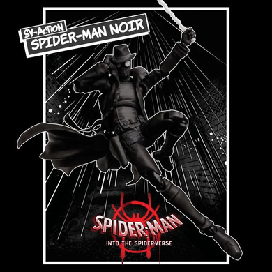 Колекційна фігура Людина-павук Нуар Spider-Man: Into the Spider-Verse SV-Action Spider-Man Noir