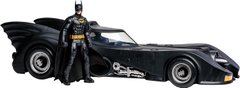 Комплект коллекционных фигур Бэтмен и Бэтмобиль DC Multiverse Batman & Batmobile Gold Label (1989)