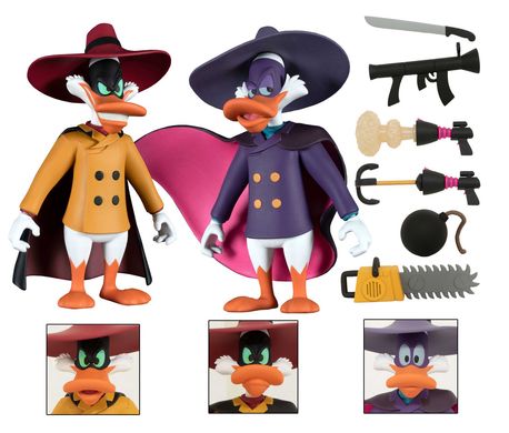 Комплект колекційних фігур Темний Плащ та Негадак Darkwing Duck & Negaduck Deluxe Figure Box Set