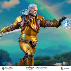 Колекційна фігура Відьмак Геральт The Witcher 3: Wild Hunt Geralt (Toussaint Relic Armor)