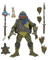 Колекційна фігура Леонардо/Тварюка з Лагуни Universal Monsters x Teenage Mutant Ninja Turtles Ultimate Leonardo as The Creature