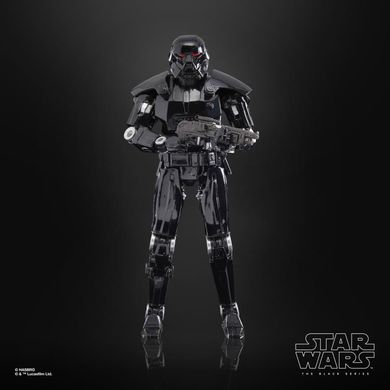 Колекційна фігура Темний солдат Star Wars: The Black Series 6" Deluxe Dark Trooper (The Mandalorian)