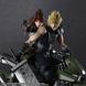 Комплект колекційних фігур Клауд, Джессі та мотоцикл Final Fantasy VII Remake Play Arts Kai Jessie, Cloud & Motorcycle Set