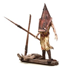 Коллекционная фигура Пирамидоголовый Silent Hill 2 Red Pyramid Thing Limited Edition Statue (повреждена упаковка)