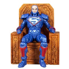 Колекційна фігура Лекс Лютор на троні Lex Luthor Power Suit (Blue) DC