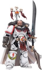 Колекційна фігура капітан Білих Шрамів Warhammer 40k White Scars Captain Kor'sarro Khan 1/18 JoyToy