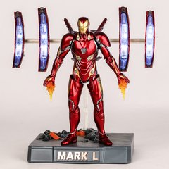 Колекційна фігура Залізна Людина Марк 50 Iron Man Mark L 2.0 Floating Gun LED