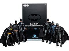 Комплект коллекционных фигур Бэтманов к 100-летию Warner Brothers 100th Anniversary DC Multiverse Batman Ultimate Movie Collection Action Figure Six-Pack