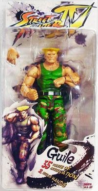 Коллекционная фигура Гайл NECA Player Select Street Fighter Guile