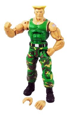 Колекційна фігура Гайл NECA Player Select Street Fighter Guile