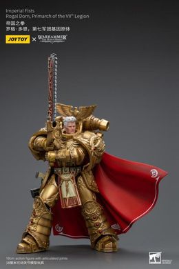 Колекційна фігура Примарх Імперських Кулаків Рогал Дорн Warhammer 40K Imperial Fists Rogal Dorn, Primarch of the VIIth Legion 1/18