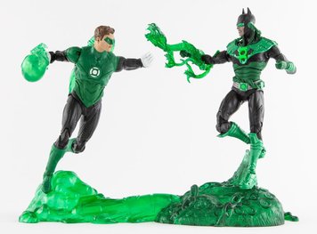 Комплект колекційних фігур Зелений ліхтар проти Даунбрейкера DC Green Lantern vs Dawnbreaker