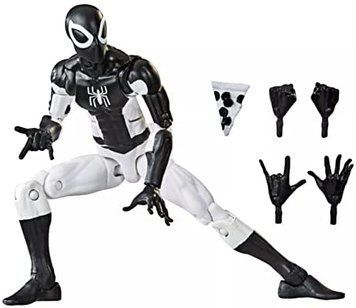 Коллекционная фигура Негативный Человек-Паук Marvel Legends Retro Negative Spider-Man (Target Exclusive)
