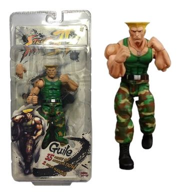 Коллекционная фигура Гайл NECA Player Select Street Fighter Guile