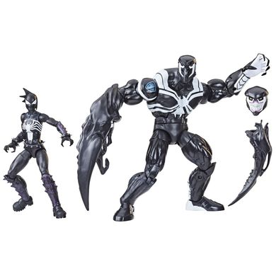 Комплект коллекционных фигур Космический Рыцарь Веном и Мания Marvel Legends Series: Venom Space Knight and Marvel's Mania