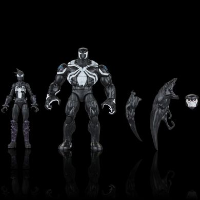 Комплект колекційних фігур Космічний Лицар Веном та Манія Marvel Legends Series: Venom Space Knight and Marvel's Mania