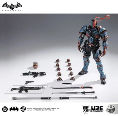 Колекційна фігура Детстроук U-P-Finegures (LPZZ) DC002 Batman Arkham Knight Deathstroke 1/12