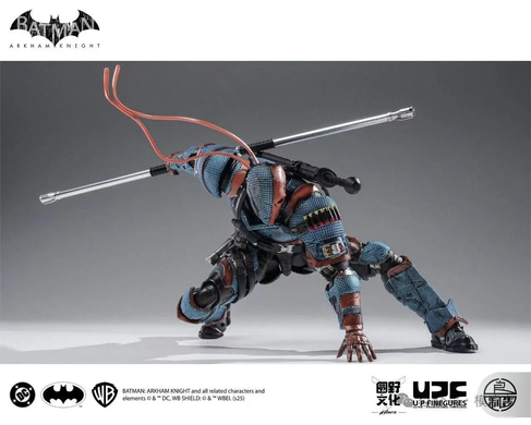 Колекційна фігура Детстроук U-P-Finegures (LPZZ) DC002 Batman Arkham Knight Deathstroke 1/12
