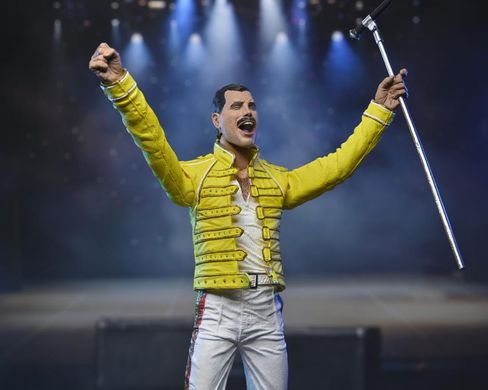 Колекційна фігура Фредді Мерк'юрі Freddie Mercury (Yellow Jacket) NECA