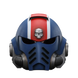 Коллекционный шлем Лейтенанта Титуса Warhammer 40,000: Space Marine 2 Ultramarines Lieutenant Titus' MKX Wearable Helmet Replica