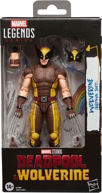 Колекційна фігура Росомаха (коричневий костюм) Deadpool & Wolverine Marvel Legends Wolverine (Brown Suit)