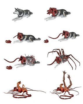 Коллекционный комплейт аксесуаров Нечто The Thing Ultimate Dog Creature Set