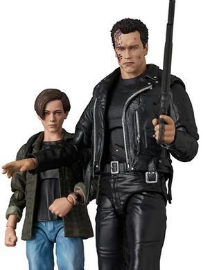 Комплект колекційних фігур Т-800 та Джон Коннор Terminator 2: Judgment Day MAFEX No.280 T-800 (T2 Ver.) and John Connor Two-Pack