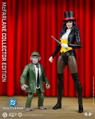 Колекційна фігура Затанна та детектив Чімп DC Classic DC Multiverse Collector Edition Zatanna with Detective Chimp