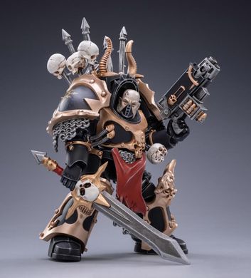 Колекційна фігура Термінатор темного легіону Хаосу Warhammer 40K Black Legion Chaos Terminator Brother Gnarl 1/18