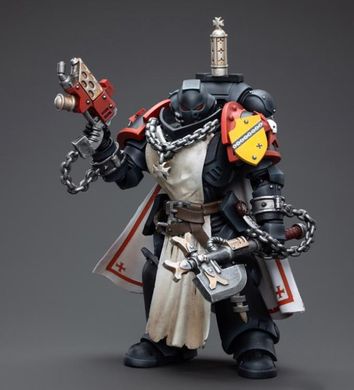 Колекційна фігура Warhammer 40K Black Templars Primaris Sword Brethren Granbertus 1/18 JoyToy