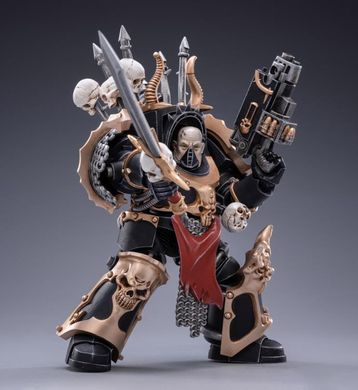 Колекційна фігура Термінатор темного легіону Хаосу Warhammer 40K Black Legion Chaos Terminator Brother Gnarl 1/18