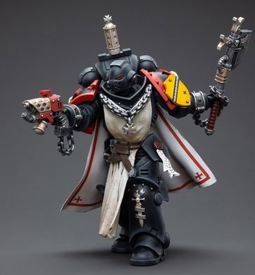 Колекційна фігура Warhammer 40K Black Templars Primaris Sword Brethren Granbertus 1/18 JoyToy