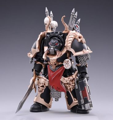 Колекційна фігура Термінатор темного легіону Хаосу Warhammer 40K Black Legion Chaos Terminator Brother Gnarl 1/18