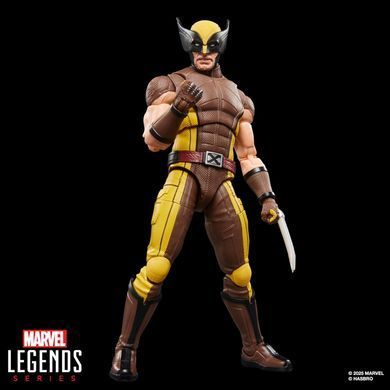 Колекційна фігура Росомаха (коричневий костюм) Deadpool & Wolverine Marvel Legends Wolverine (Brown Suit)