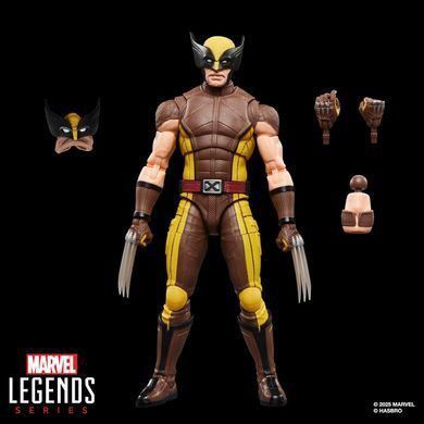 Колекційна фігура Росомаха (коричневий костюм) Deadpool & Wolverine Marvel Legends Wolverine (Brown Suit)