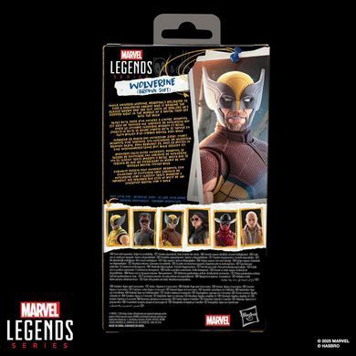 Колекційна фігура Росомаха (коричневий костюм) Deadpool & Wolverine Marvel Legends Wolverine (Brown Suit)