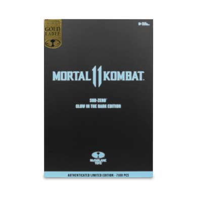 Колекційна фігура Саб-Зіро Mortal Kombat XI Sub-Zero (Glow In The Dark) (Gold Label)