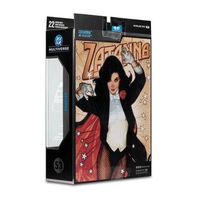 Колекційна фігура Затанна та детектив Чімп DC Classic DC Multiverse Collector Edition Zatanna with Detective Chimp