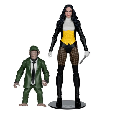 Колекційна фігура Затанна та детектив Чімп DC Classic DC Multiverse Collector Edition Zatanna with Detective Chimp