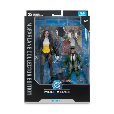 Колекційна фігура Затанна та детектив Чімп DC Classic DC Multiverse Collector Edition Zatanna with Detective Chimp
