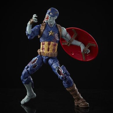 Колекційна фігура Зомбі Капітан Америка Marvel Legends Zombie Captain America