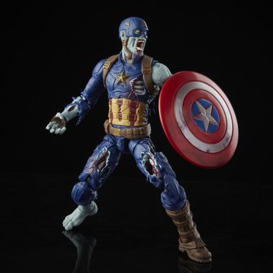 Колекційна фігура Зомбі Капітан Америка Marvel Legends Zombie Captain America