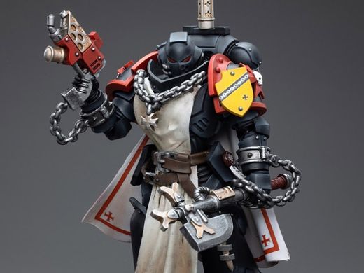 Колекційна фігура Warhammer 40K Black Templars Primaris Sword Brethren Granbertus 1/18 JoyToy