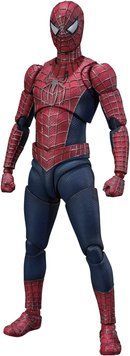 Коллекционная фигура Дружелюбный сосед Человек-паук Spider-Man: No Way Home S.H.Figuarts Friendly Neighborhood Spider-Man