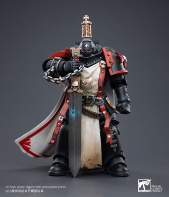 Колекційна фігура Warhammer 40K Black Templars Primaris Sword Brethren Eberwulf 1/18 JoyToy