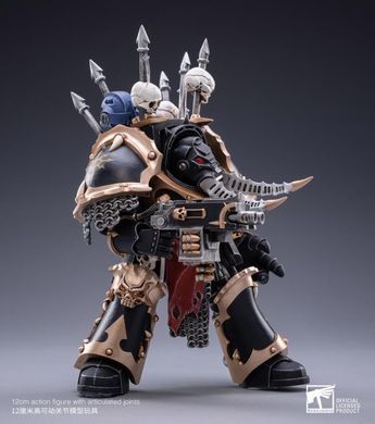 Колекційна фігура Термінатор темного легіону Хаосу Warhammer 40K Black Legion Chaos Terminator Brother Bathalorr 1/18