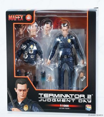 Коллекционная фигура Терминатор T-1000 Terminator 2: Judgement Day MAFEX No.281 T-1000