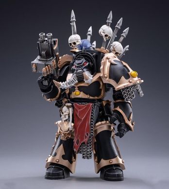 Колекційна фігура Термінатор темного легіону Хаосу Warhammer 40K Black Legion Chaos Terminator Brother Bathalorr 1/18