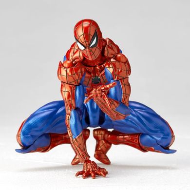 Колекційна фігура Людина-павук Marvel Amazing Yamaguchi Revoltech NR003 Spider-Man (Ver. 2.0)